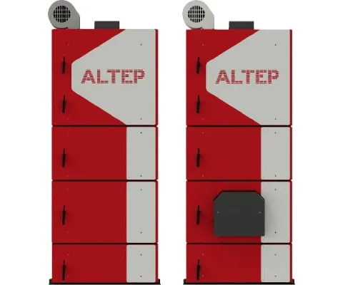 Твердотопливный котел Altep Duo UNI Plus 50 кВт с автоматикой и вентилятором